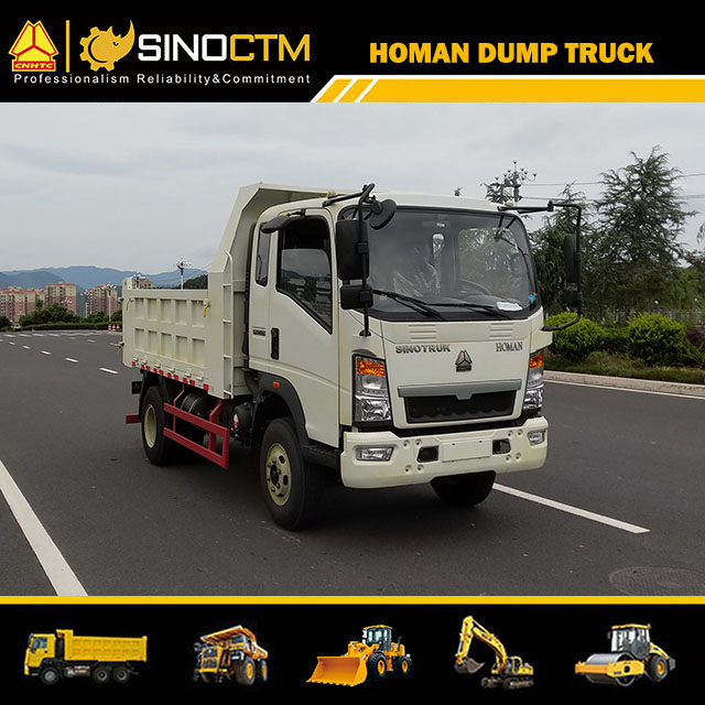 SINOTRUK HOMAN 4X2 Dump Truck 8T