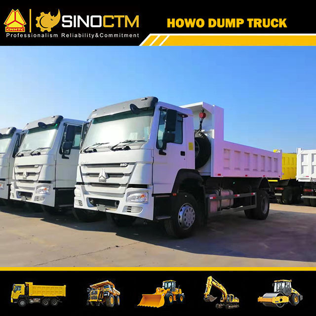 SINOTRUK HOWO 4X2 Dump Truck 290hp