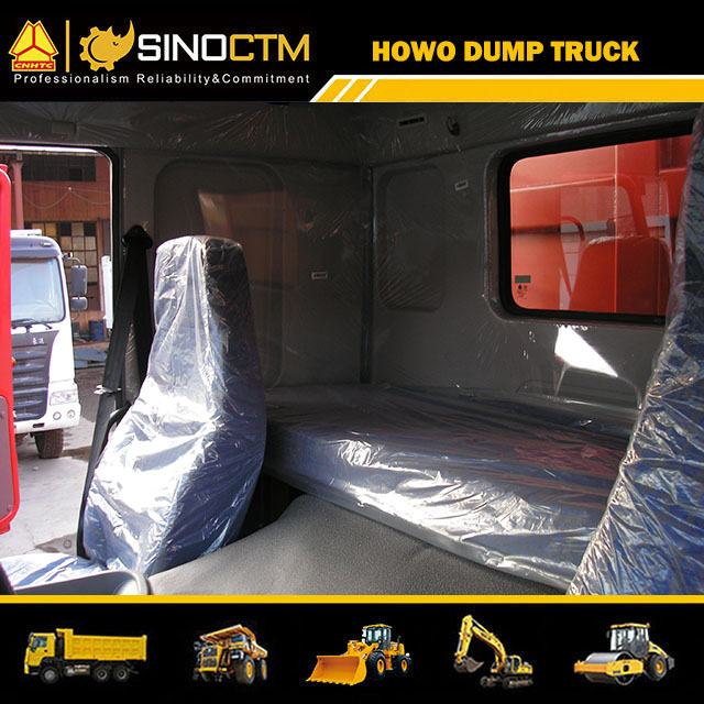 SINOTRUK HOWO 6X4 Dump Truck ZZ3257N3647A Front Lift