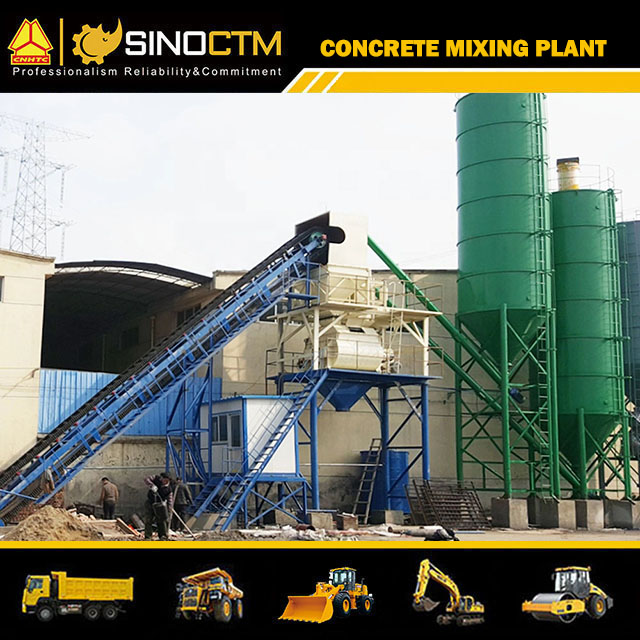 Concrete mixing plant HZS60