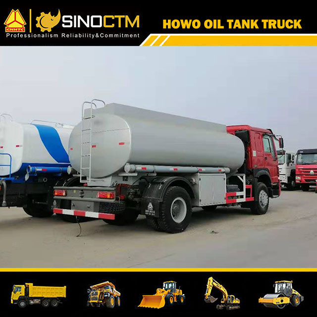 SINOTRUK HOWO 4X2 Fuel Tank Truck 12cbm