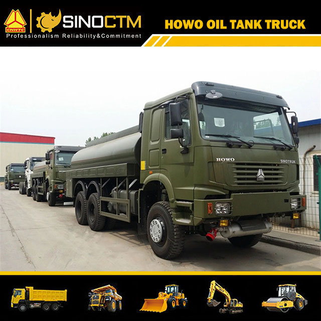 SINOTRUK HOWO 6X6 Fuel Tank Truck 20cbm