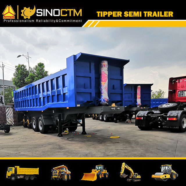 Five Axle Dump Semi-Trailer