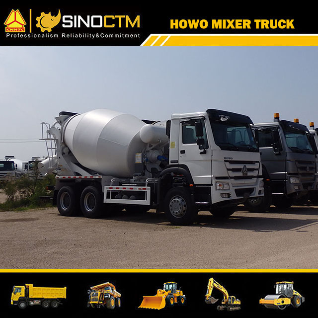 SINOTRUK HOWO 6X4 Concrete Mixer Truck 7m cbm