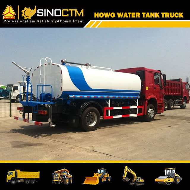 SINOTRUK HOWO 4X2 Water Tank Truck 10cbm