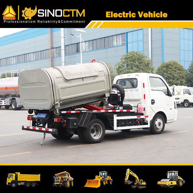 BYD Electric Hook Lift Garbage Truck 2.5 CBM