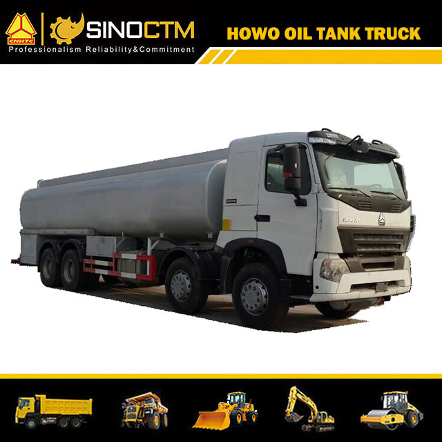 SINOTRUK HOWO-A7 8X4 Fuel Tank Truck 30000L