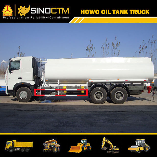 SINOTRUK HOWO-A7 6X4 Fuel Tank Truck 25cbm