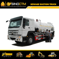 SINOTRUK HOWO Sewage Suction Truck 16 CBM