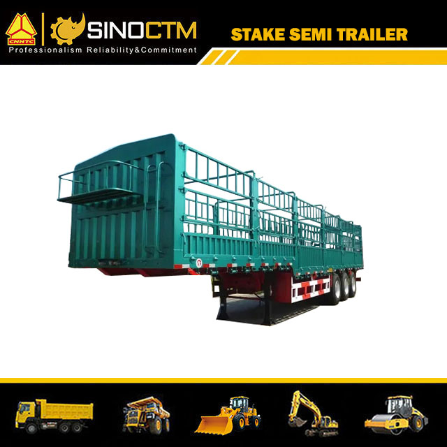 Three Axle Stake semi trailer 40T