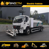 FOTON High Pressure Washing Sweeper Truck 10CBM