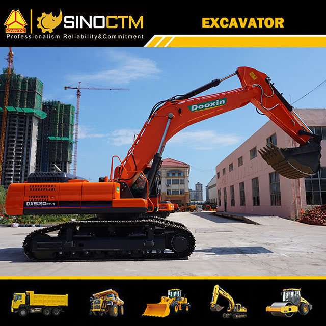 Large High Efficiency Construction Excavator