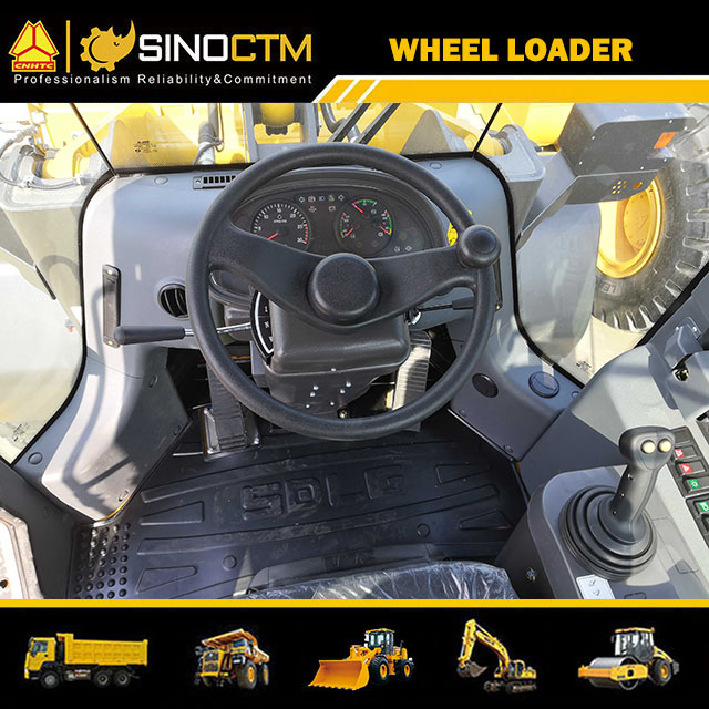 Telescopic Boom Compact Wheel loader For Projects