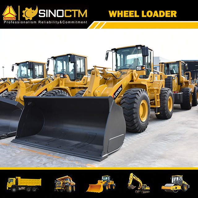 Compact Agriculture Wheel loader With Fork