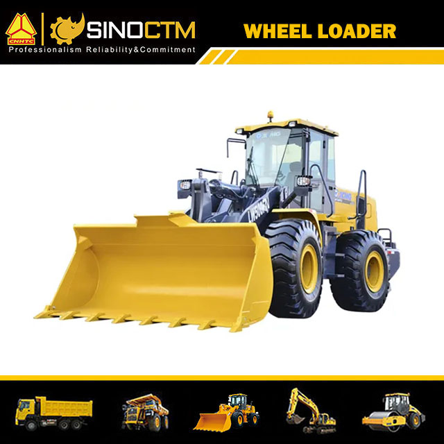 Self Lift High Efficiency Landscaping Wheel loader