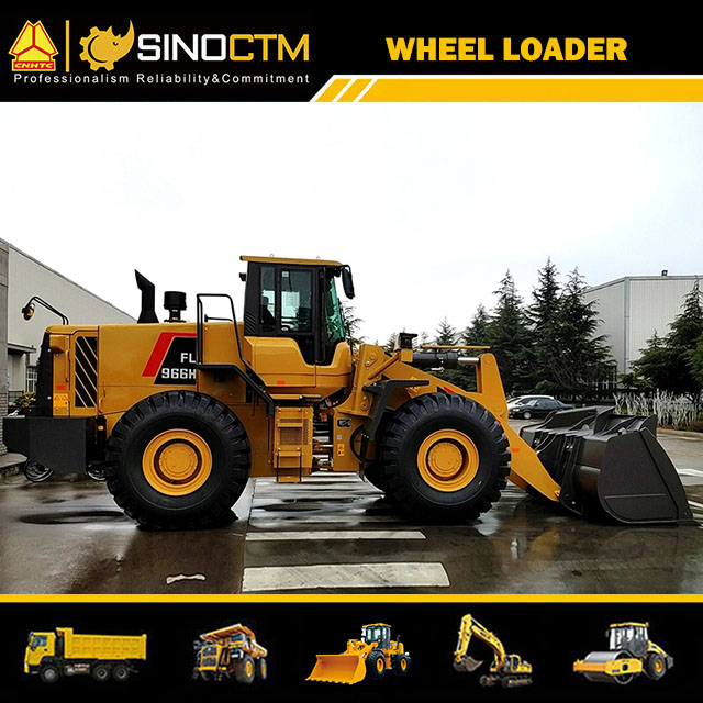 Compact High Efficiency Stone Construction Wheel loader