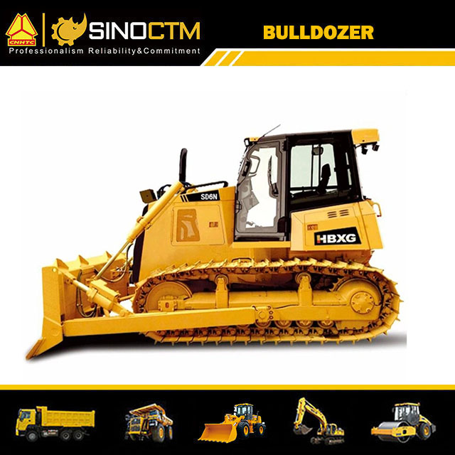 Small Compact Engineering Bulldozer