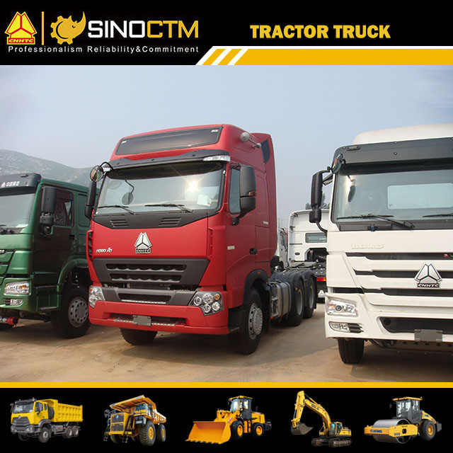 3 Axle Efficient Road Use Tractor Truck