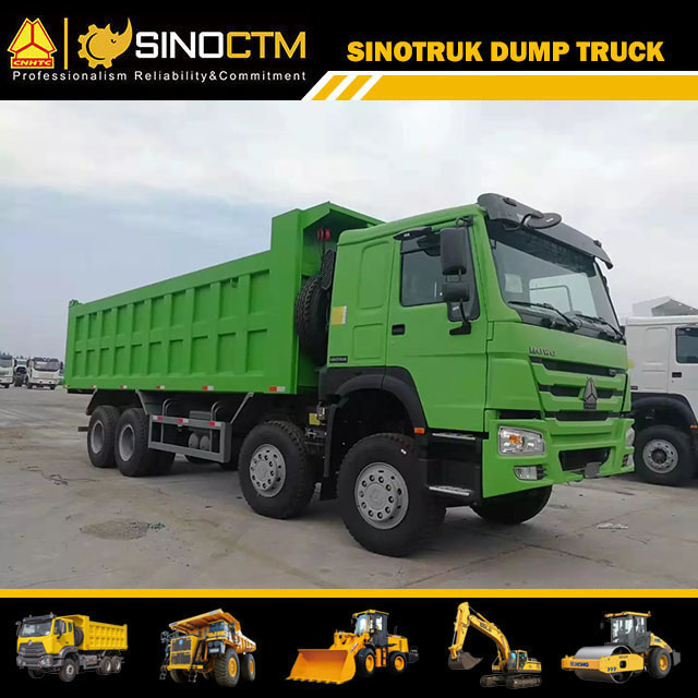 8X4 Manual Material Transportation Dump Truck