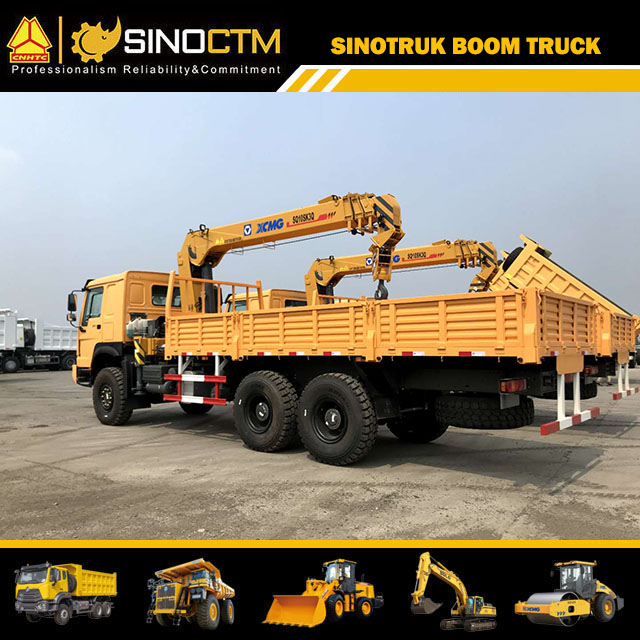 SINOTRUK HOWO 6x6 Boom Truck(10Ton Crane)