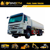 Metal Fuel Tank Truck For Oil Delivery With Refuel Dispenser