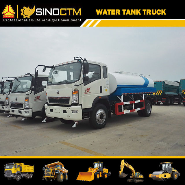 Plastic Water Tank Truck For Transportation With Hose