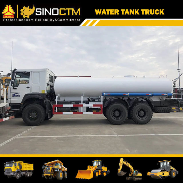 Portable Water Tank Truck For Delivery With Hose