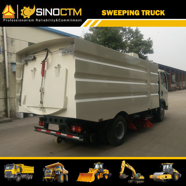 Dual Diesel Fuel Tank Truck For Garbage