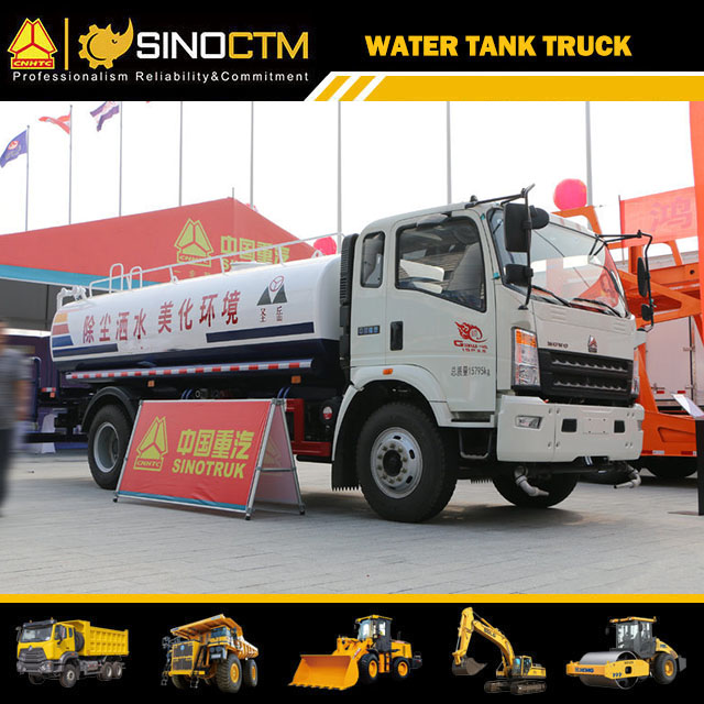 8 Ton Stainless Steel Water Tank Truck For Road