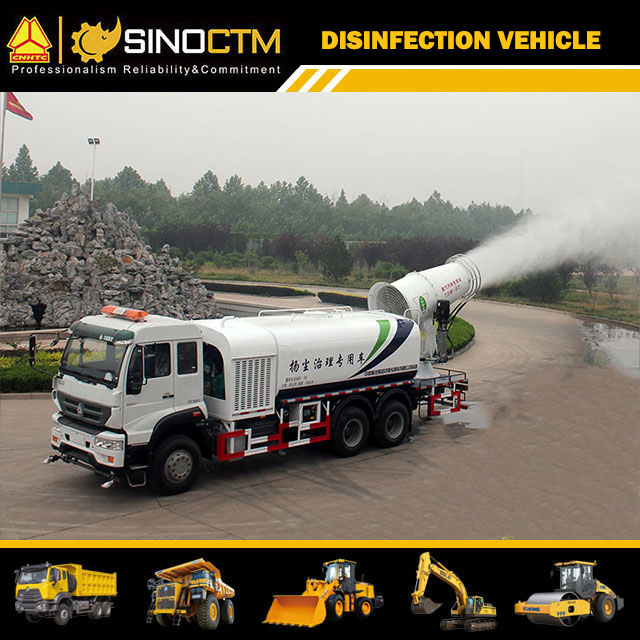 Plastic Water Tank Truck For Transportation With Sprayer