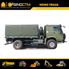 SINOTRUK HOWO Troops Carrier Truck 4x4 15FT