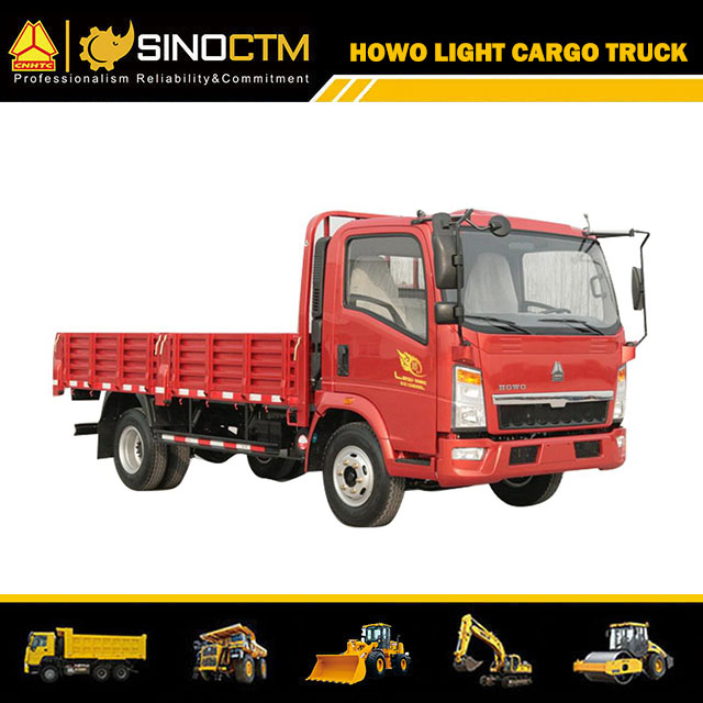 SINOTRUK HOWO 4X2 Diesel Light Cargo Truck 