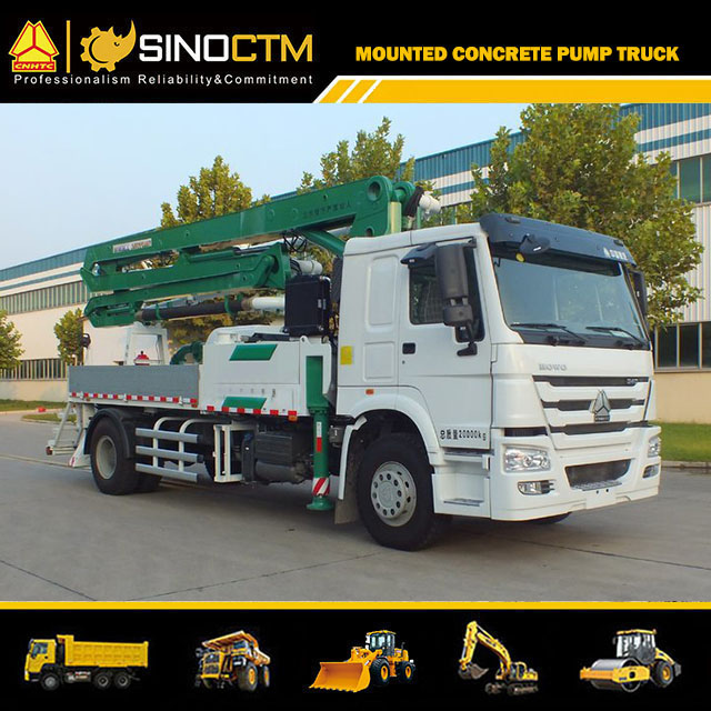 HOWO Boom Concrete Pump Truck（25m） 