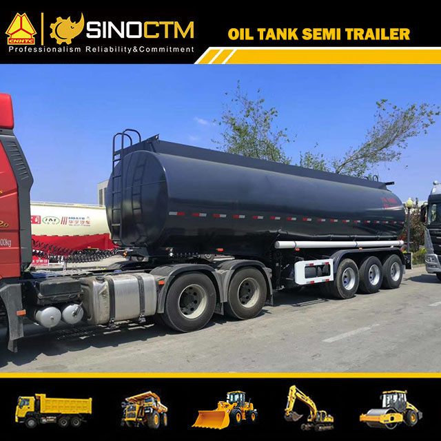 Three Axles 50CBM Oil Tanker Semi-Trailer