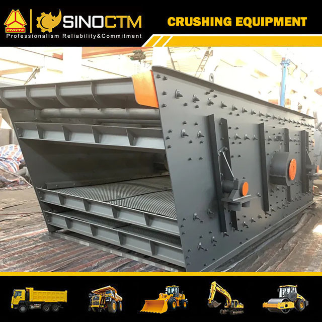 Tye Wheel Mobile Impact Crushing Screening Plant 