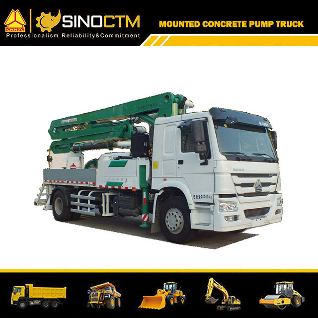 HOWO Boom Concrete Pump Truck（29m） 