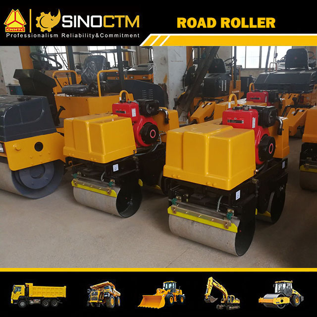 JMS08H WALK BEHIND VIBRATORY ROLLER 800kg