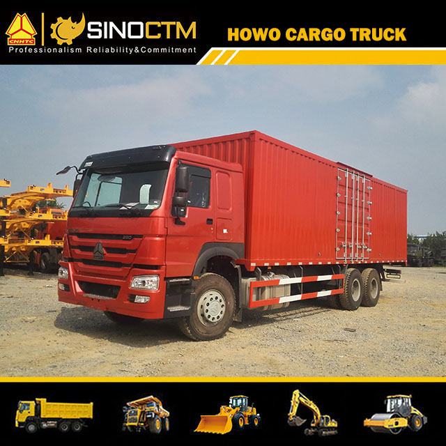 SINOTRUK HOWO 6X4 Van Cargo Truck 25T