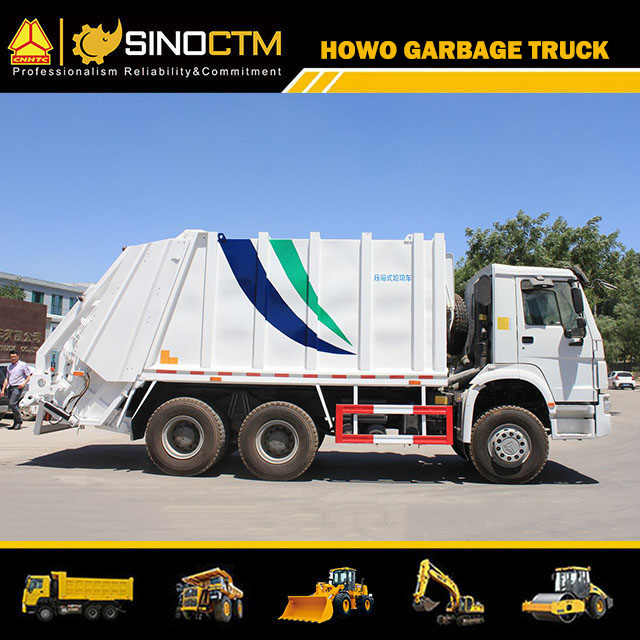 SINOTRUK HOWO 6X4 Garbage Truck 18cbm