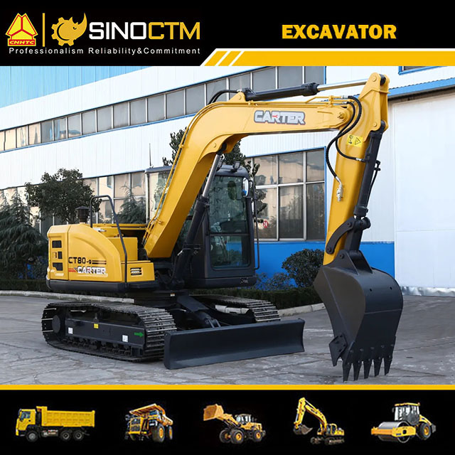 CT80-9 Mini Excavator 8T