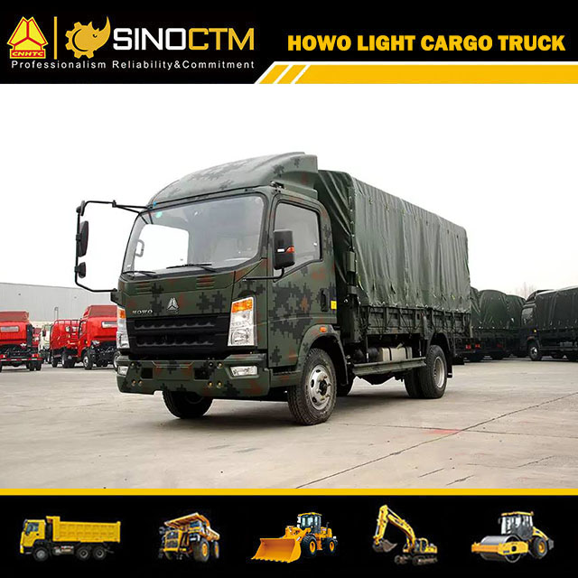 SINOTRUK HOWO 4X2 Stake Cargo Truck(12 T) 22FT