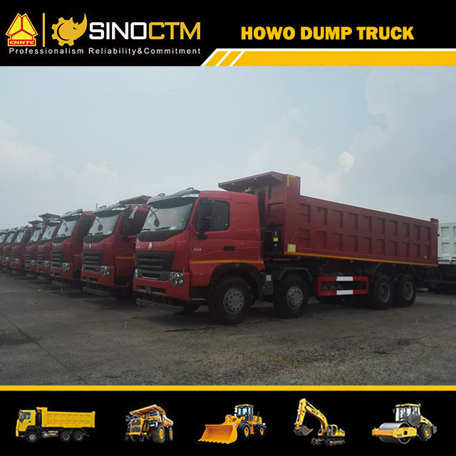 SINOTRUK HOWO-A7 8X4 Dump Truck 25cbm