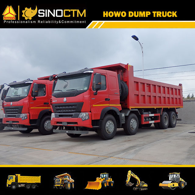 SINOTRUK HOWO-A7 8X4 Dump Truck 420hp