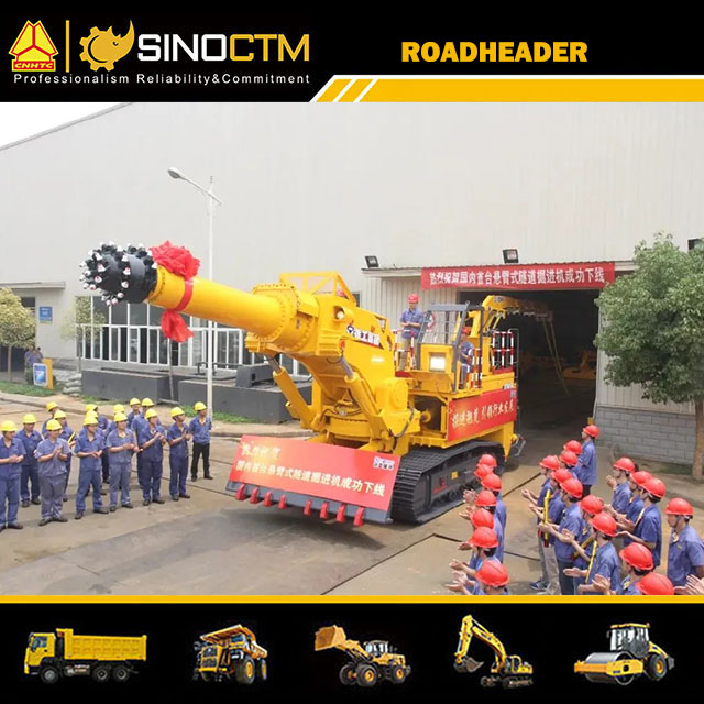 XCMG Manufactury Roadheader EBZ260 Tunneling Machine