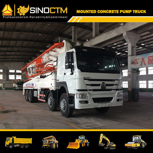 HOWO Boom Concrete Pump Truck（48m）