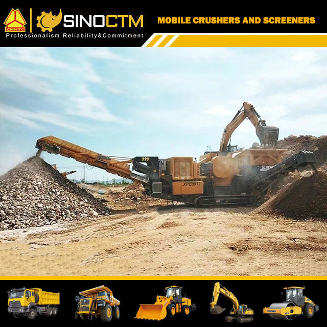 Crawler Mobile Jaw Crusher 100t/h-500t/h