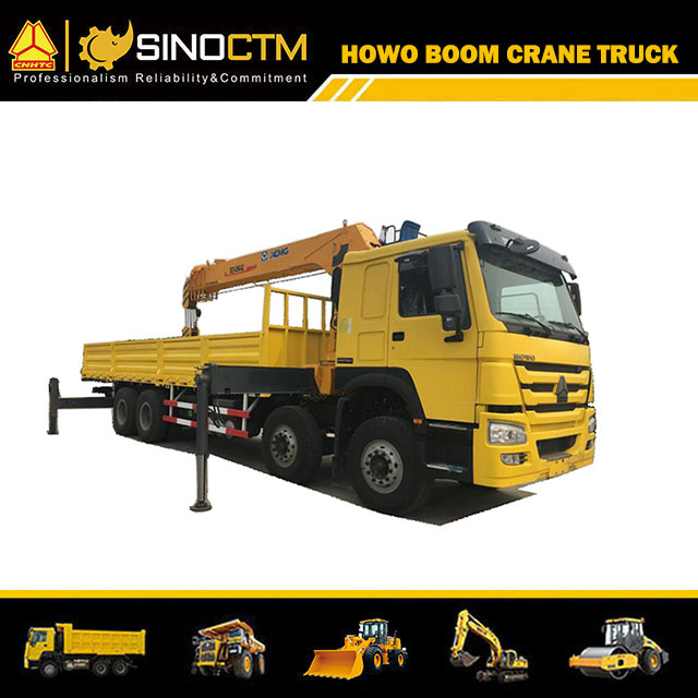 SINOTRUK HOWO 8x4 Boom Truck 16T