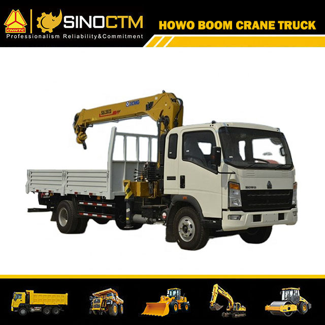 SINOTRUK HOWO 4X2 Light Boom Truck 5T