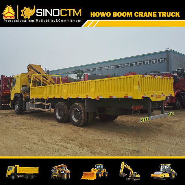 SINOTRUK HOWO 6x4 Boom Truck 10T Crane