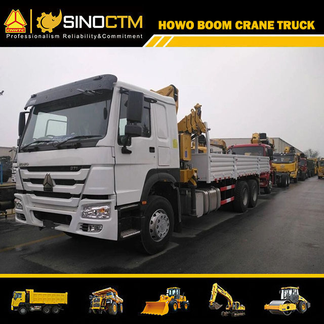 SINOTRUK HOWO 6x4 Boom Truck ZZ1257S4641W